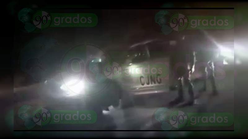 Cártel Jalisco grabó video antes de atacar Zamora - Foto 4 