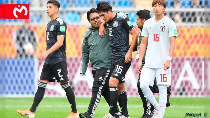 Roberto Meraz sufre fractura total de ligamento y es baja del Tricolor 