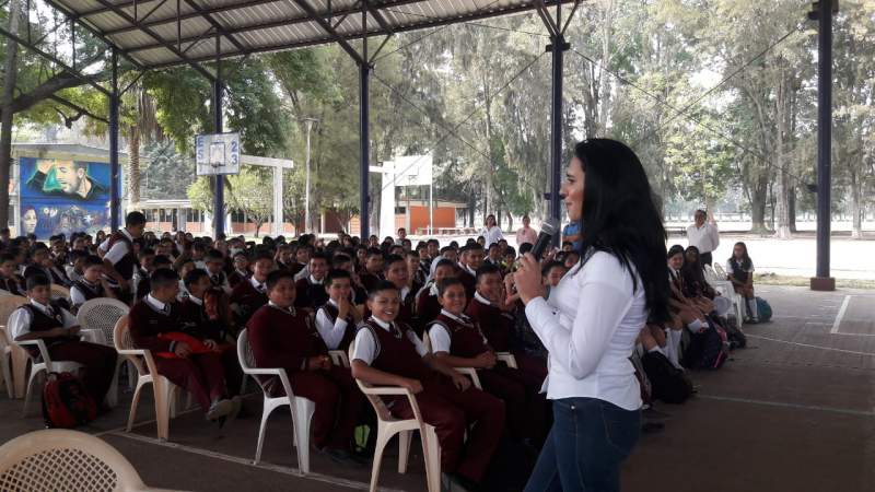 Mil jóvenes de Tangancícuaro e Irimbo, en las “Rutas de la Juventud” - Foto 1 