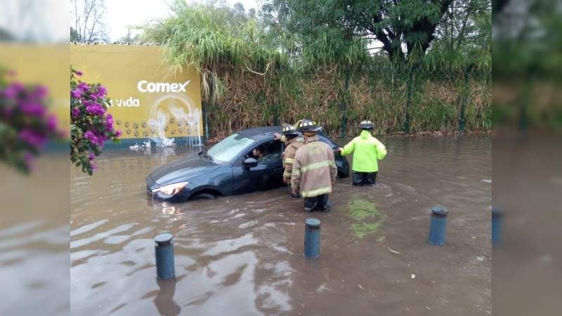 Morelia amanece bajo la lluvia - Foto 0 