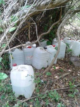 Localizan y aseguran narcolaboratorio en Buenavista Tomatlán, Michoacán - Foto 1 