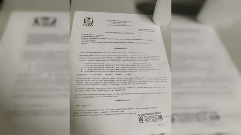 ¡Nacen cuatrillizas en el IMSS de Morelia!  - Foto 7 