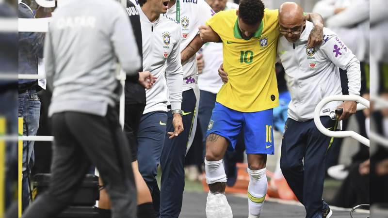 Por lesión, Neymar queda fuera de la Copa América 