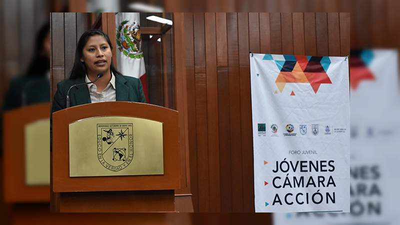 Llama Celeste Ascencio a sumar ideas y no dividir esfuerzos para concretar la Ley General de Juventudes - Foto 0 
