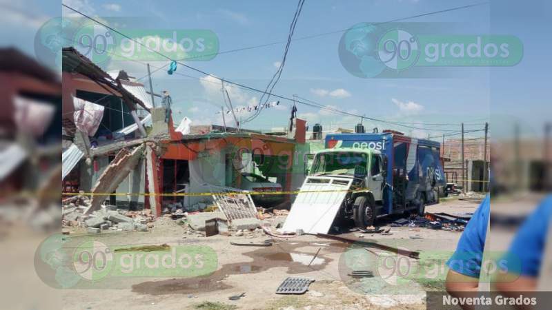 Explosión de gas deja 10 heridos en Celaya, Guanajuato  