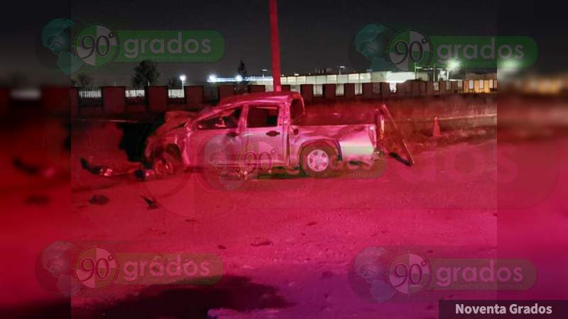 Accidente vial en Juventino Rosas deja un muerto y un lesionado - Foto 0 