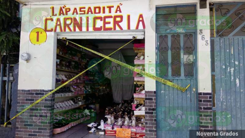 Asesinan a hombre en el interior de una zapatería en Morelia, Michoacán   