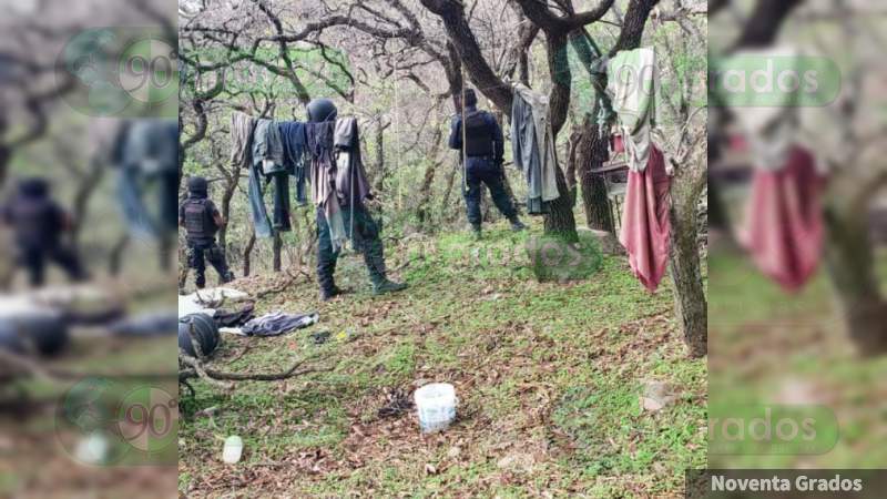 “Revientan” laboratorio clandestino para elaborar droga sintética en Puruándiro, Michoacán - Foto 2 