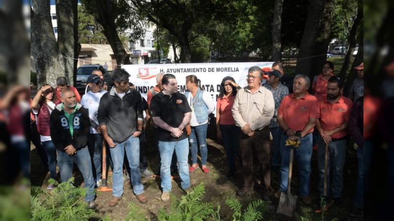 La reforestación en Morelia se ha dado desordenadamente y por modas: Ayuntamiento 