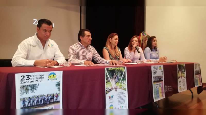 Zacapu listo para 5º Serial Estatal de Ciclismo de Montaña - Foto 1 