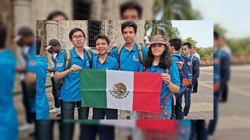 Mexicanos triunfan en la Olimpiada Matemática de Santo Domingo 