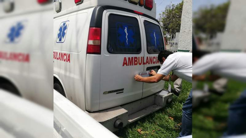 Despliega SSM, operativo sanitario en Lázaro Cárdenas para regular ambulancias 