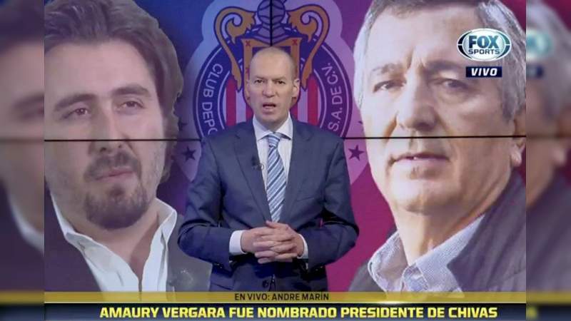 André Marín transmite en aparente estado de ebriedad 