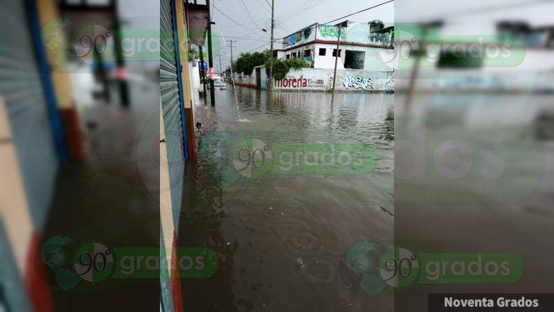 Intensas lluvias provocan daños materiales en Juventino Rosas, Guanajuato - Foto 0 