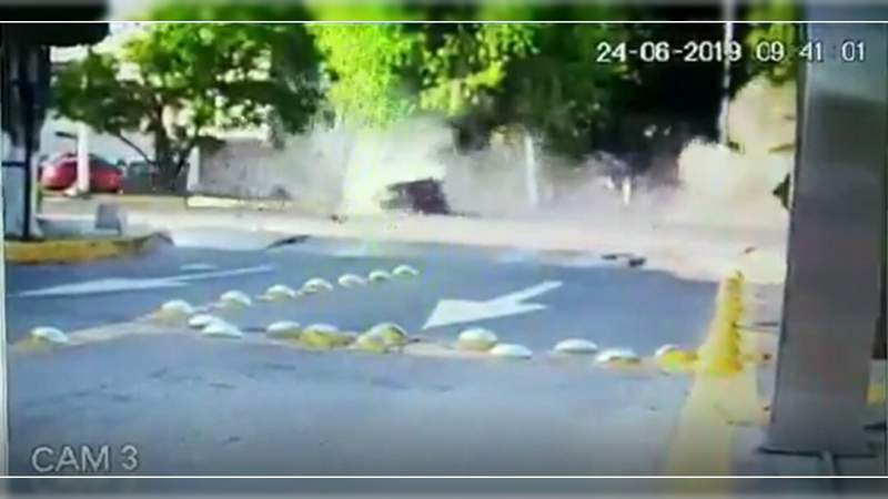 Revelan un nuevo video del accidente de Joao Maleck 