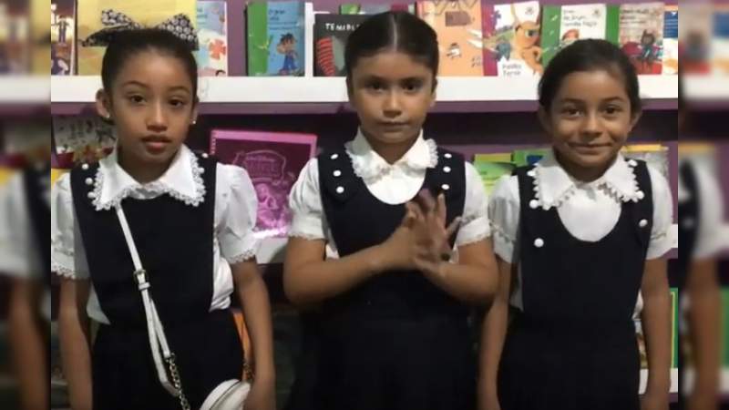 Talentosas michoacanas de 7 años representarán a México en Feria Científica de Paraguay 