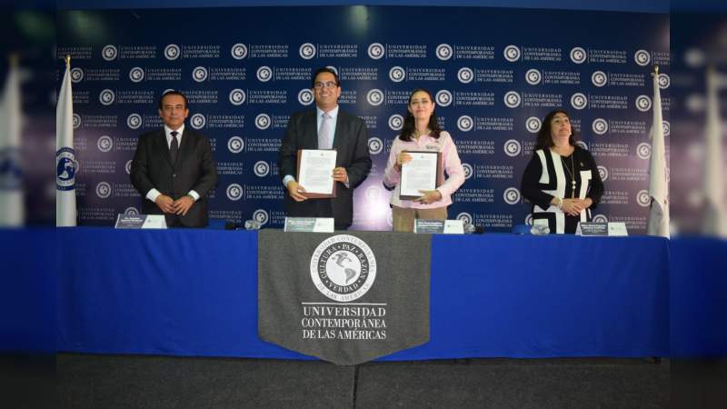 Firma CEDH convenio con la universidad de las Américas  - Foto 2 