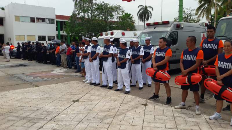 Mantener saldo blanco es el objetivo del Operativo de Seguridad Vacaciones de Verano 2019 en Lázaro Cárdenas, Michoacán - Foto 0 