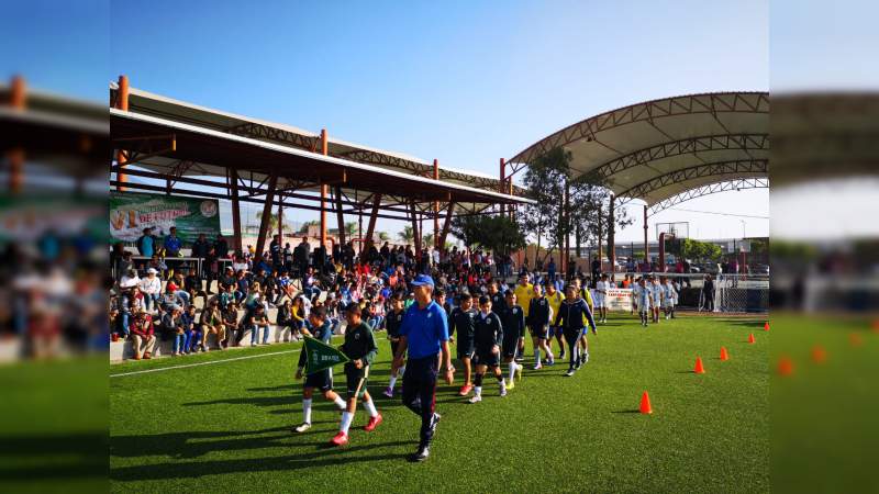 Arranca el VI Torneo Estatal de Futbol de Verano 2019, organizado por el Movimiento Antorchista. 