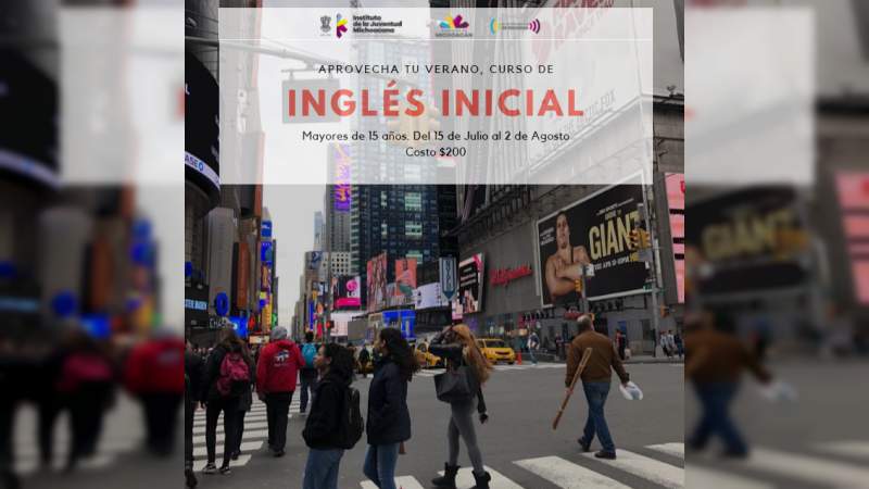 Invita Ijumich aprender un nuevo idioma con su taller de inglés 