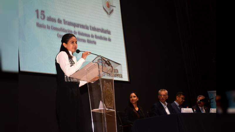 Celebran XV años de Transparencia en la UMSNH - Foto 2 