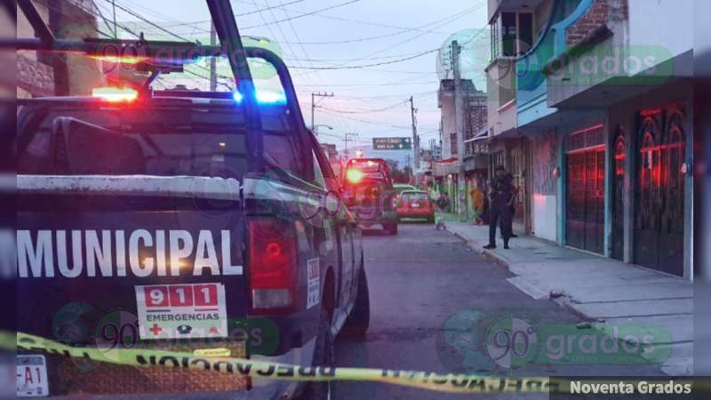 Sujetos armados rafaguean a balazos una casa en Zamora, Michoacán 