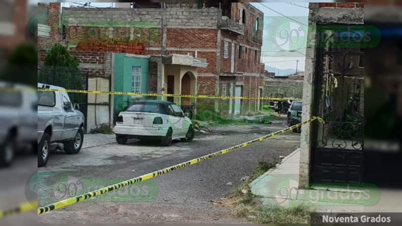 Asesinan a persona a tiros en Jacona, Michoacán 
