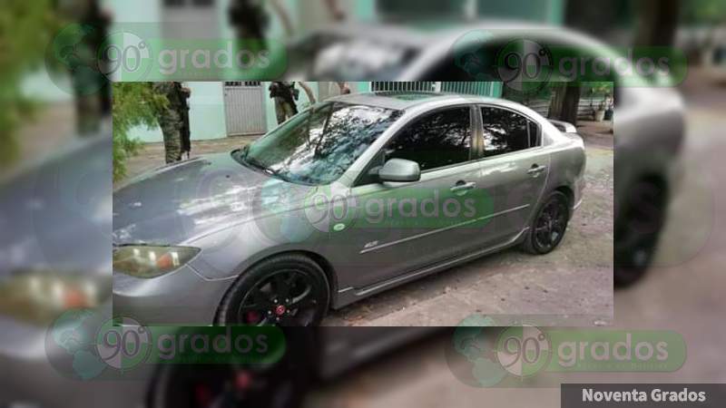 Abandonan automóvil con un arma en Apatzingán - Foto 0 