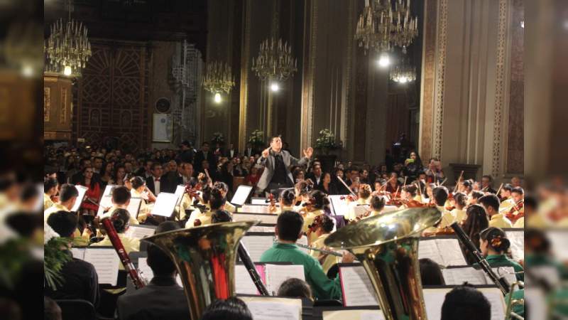 Morelia disfruta de la Orquesta Sinfónica Esperanza Azteca en Catedral - Foto 0 