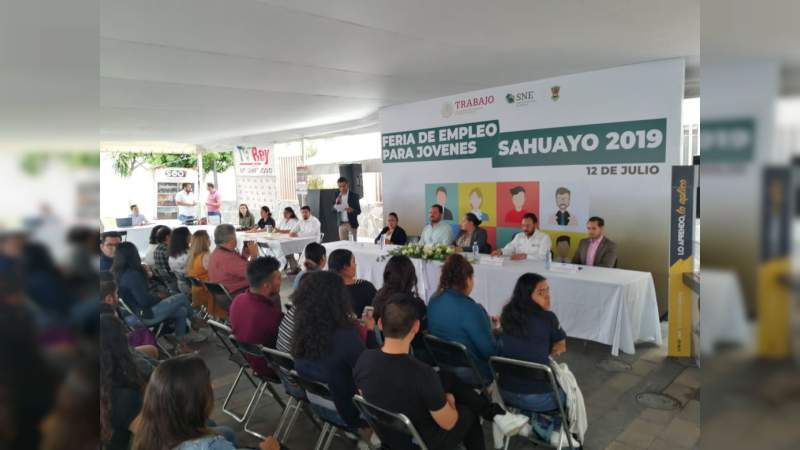 Oferta 550 vacantes en la Feria del Empleo para Jóvenes, Sahuayo 2019 