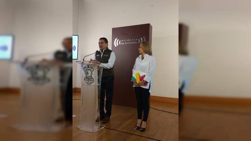 Avanza el estado de Michoacán en indicaciones presidenciales en temas en salud y educación: Silvano Aureoles  