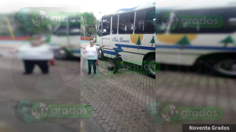 Camión de Tata Lázaro atropella a dos mujeres en la Central Camionera; de Uruapan, Michoacán  - Foto 1 