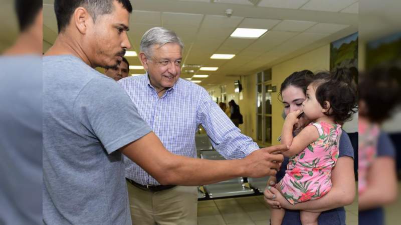 Con acuerdo por la salud ningún michoacano quedará sin atención médica, afirma Ramírez Bedolla. 