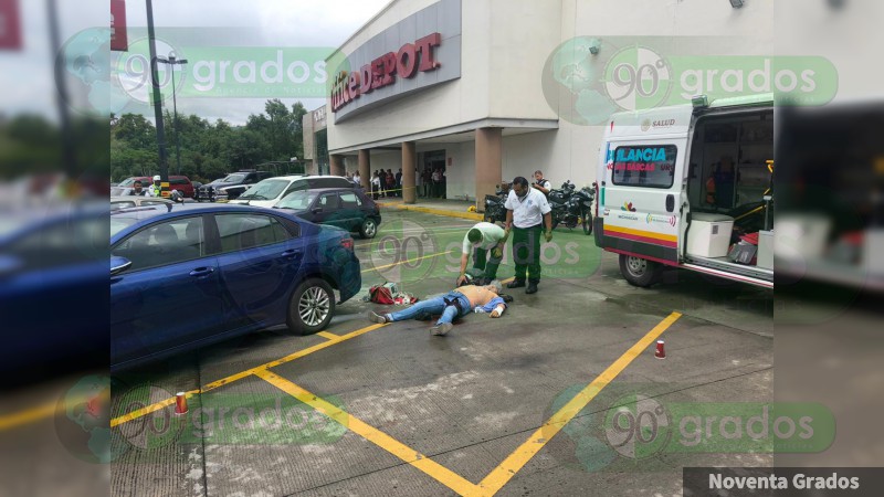 Muere hombre asaltado en Camelinas en Morelia, Michoacán  - Foto 1 