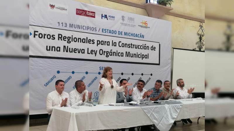 Se realiza el 5to Foro para la Construcción de una Nueva Ley Orgánica Municipal 