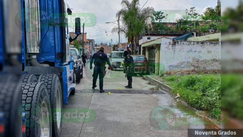 Ultiman a balazos a un joven en Zamora, Michoacán 