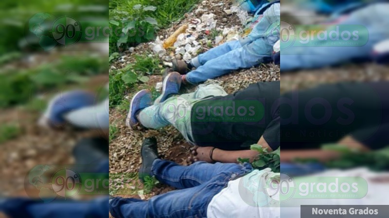 Tiran tres cadáveres en un basurero de Valle de Santiago - Foto 1 
