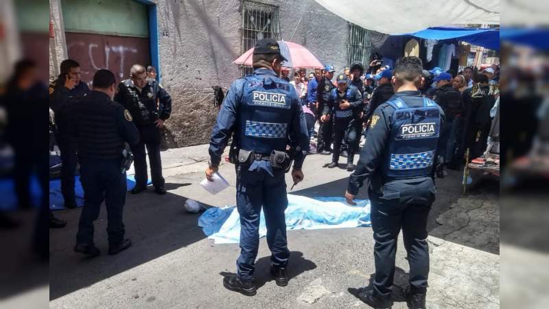 Balacera en Tepito deja un muerto y cuatro heridos, en la Ciudad de México