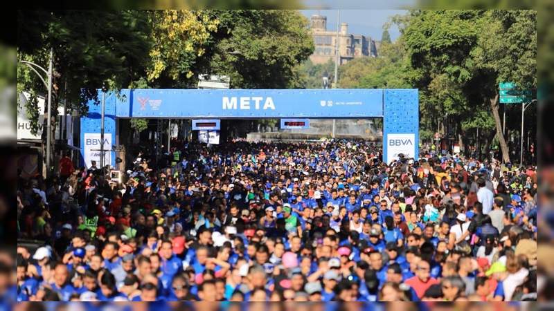 Un hombre muere durante la media maratón de la CDMX 