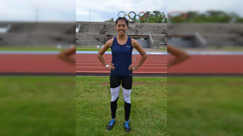 Utilizan beca para vestir a atleta uruapense en los Juegos Panamericanos Lima 2019 - Foto 1 