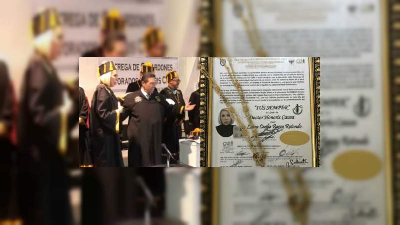Piden retirar Honoris Causa a Laura Bozzo 