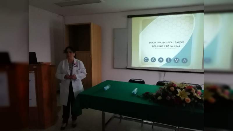 Inicia la Semana Mundial de la Lactancia Materna 2019, en el Hospital General de Uruapan “Dr. Pedro Daniel Martínez” - Foto 3 