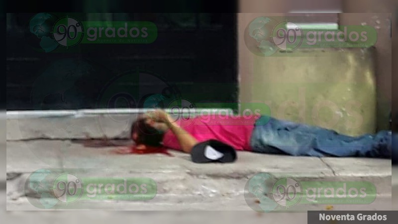 Asesinan a un hombre en Sahuayo Michoacán - Foto 1 