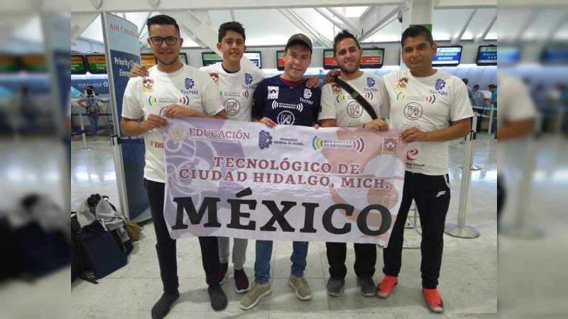  Tecnológico de ciudad Hidalgo, dentro de los mejores 5, en robotchallenge 2019, en China - Foto 0 