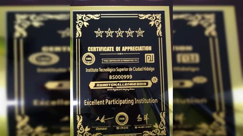  Tecnológico de ciudad Hidalgo, dentro de los mejores 5, en robotchallenge 2019, en China - Foto 3 