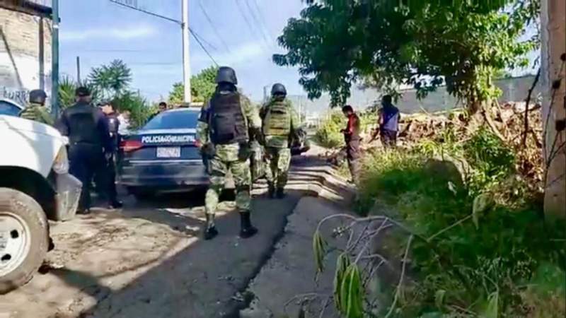 Degüellan a una persona en Morelia, Michoacán 