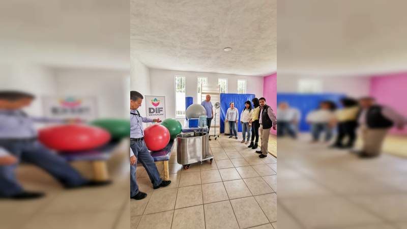 Reequipa DIF Michoacán, Unidad Básica de Rehabilitación en Huaniqueo - Foto 0 