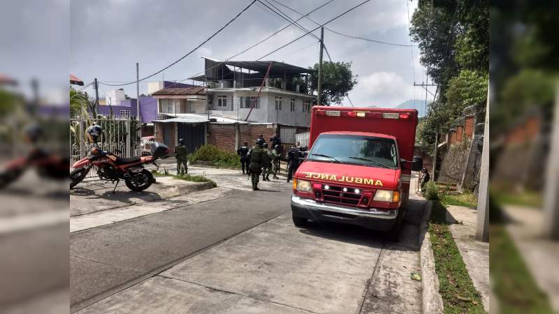 Atacan a balazos a matrimonio, la mujer murió en Uruapan, Michoacán  - Foto 1 