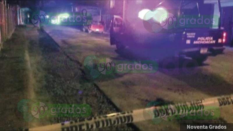 Un muerto y un herido tras balacera en la colonia Los Ángeles en Uruapan, Michoacán 