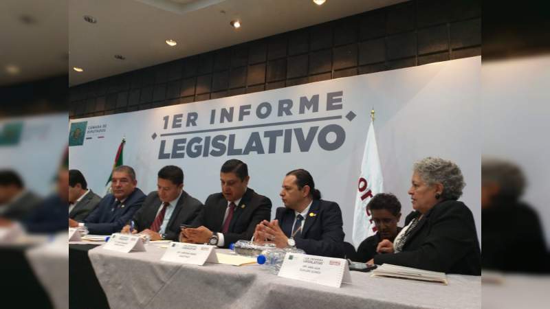 Logros presidenciales, la tónica del Primer Informe de legisladores federales de Morena 